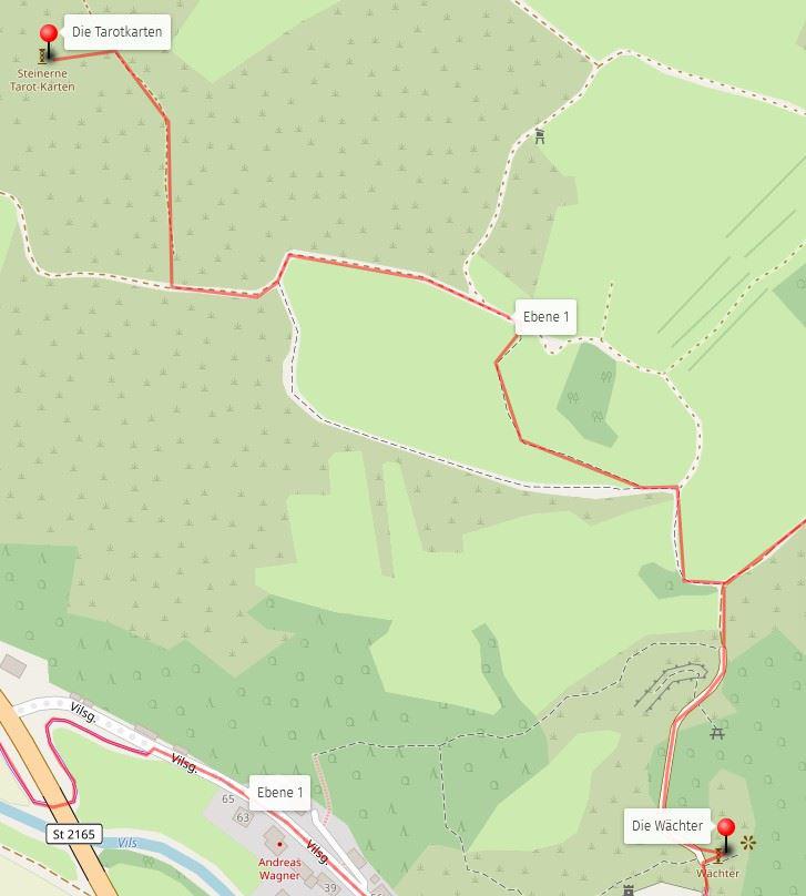 Skizze: von den Tarotkarten zu den Wächtern